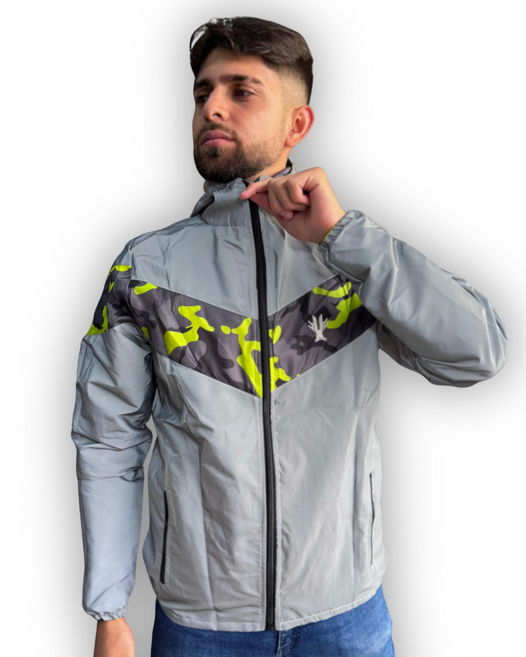 CHAQUETA REFLECTIVA DOBLE FAZ CAMUFLADA